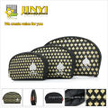 full printing polyester cosmetic set 3pcs logo embroidered beauty bag set